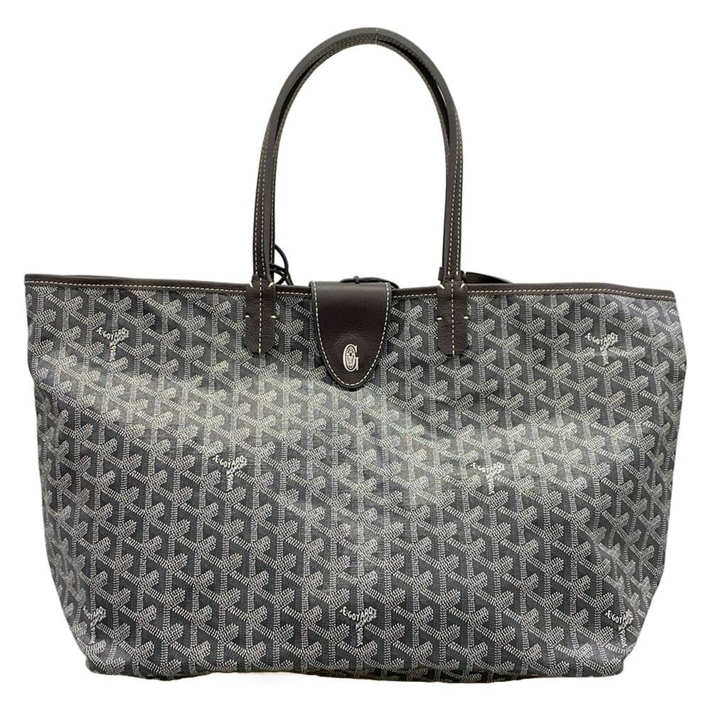 Goyard Saint Louis PM Tote Bag Coated Canvas Leather